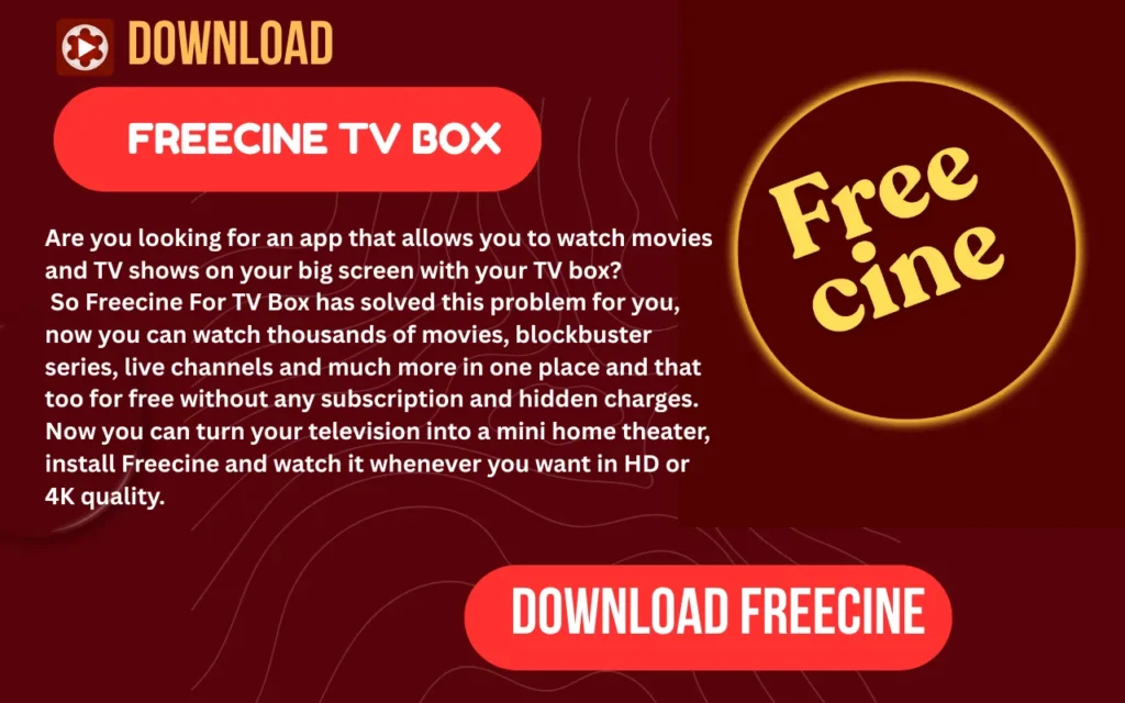 FreeCine para sa TV Box
